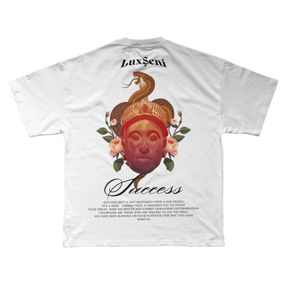 LUXSENI SUCCESS SCRIPT TEE