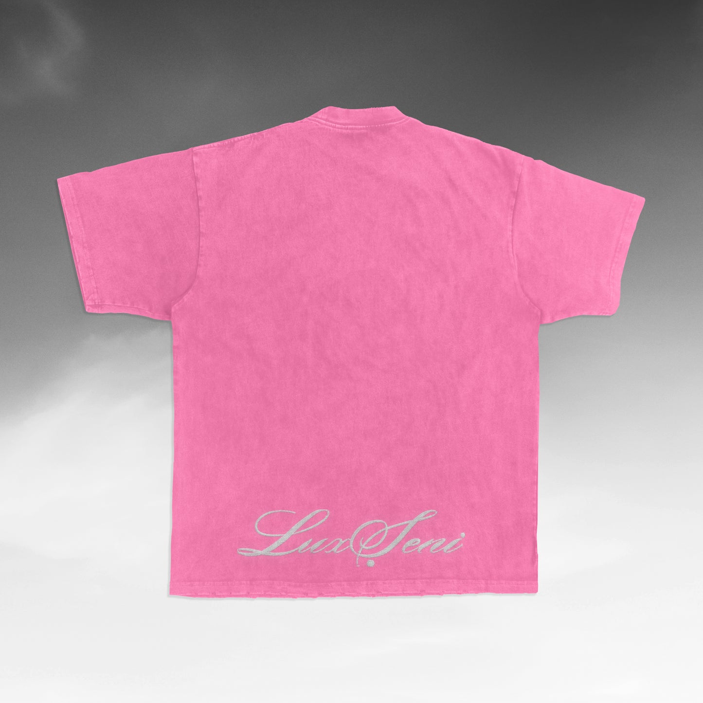 Ori-Ade Silver on Pink Tee