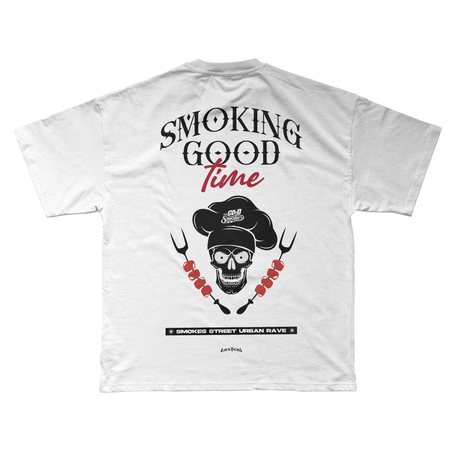 THE GOOD SMOKES WHITE TEE