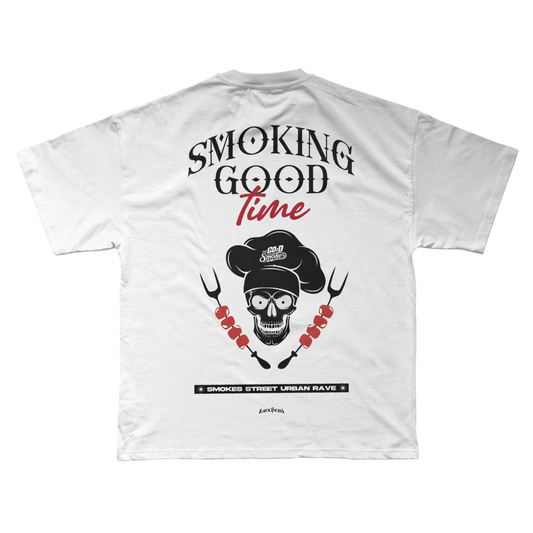 THE GOOD SMOKES WHITE TEE